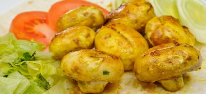 Gombák a grill - grill receptek a tűz és a pác majonézzel, szójaszósz (gomba) Gombák a grill - grill receptek a tűz és a pác majonézzel, szójaszósz