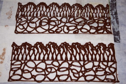 Csokoládé dekorációk sütemény a kezét -, hogyan lehet egy csokoládétorta dekoráció, lépésről lépésre