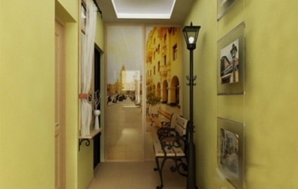 Modern belső folyosó stílusú belső folyosók, ötletek