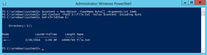 Létrehozása fájlméretet windows (létrehozása) Létrehozása fájlméretet ablakok