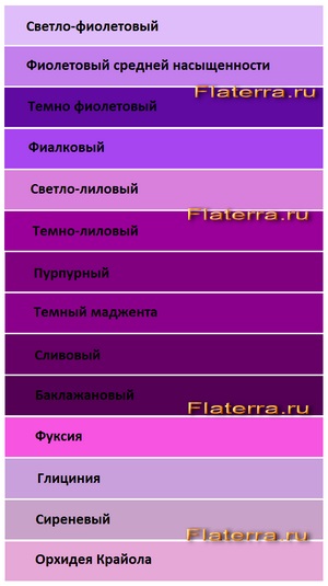 Hálószoba lila hangok - árnyalatú lila, bíbor, ibolya (lila) Hálószoba lila hangok - árnyalatú lila, bíbor, ibolya