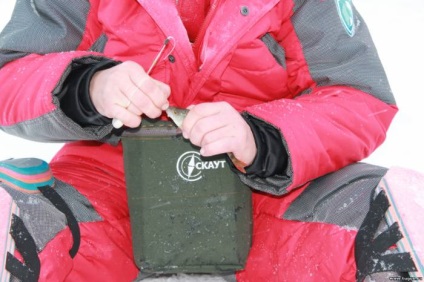 Sparttsmenskaya zsák alatt a hal - a kéz - a cikk a halászat - horgászat Szibériában