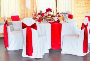 Esküvői dekoráció, piros, fotó, forgatókönyv, helyszín