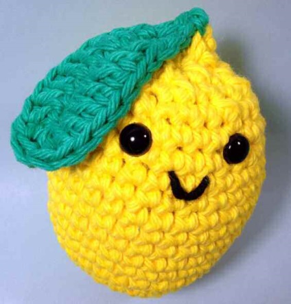 Reakcióvázlat Amigurumi horgolt kötés limonchikom