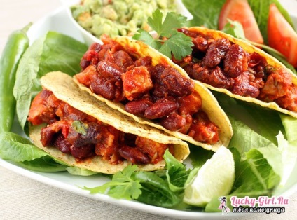 Taco népszerű recept mexikói ételek (étkezés) Taco népszerű recept a mexikói konyha