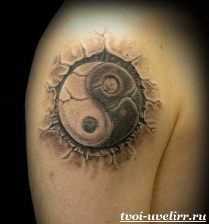 Yin yang tetoválás