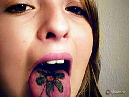 Tetoválás a nyelv