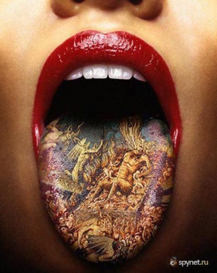 Tattoo a nyelv (tetoválás) Tetoválás a nyelv