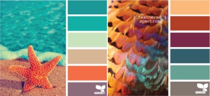 Meleg és hideg zöld, lookcolor (meleg) Meleg és hideg zöld, lookcolor