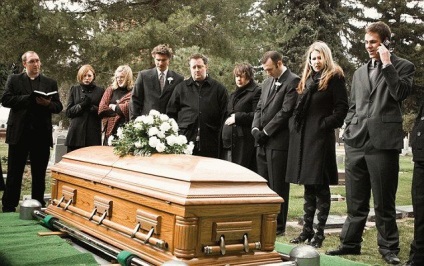 Lásd a temetés az álom, mit jelent