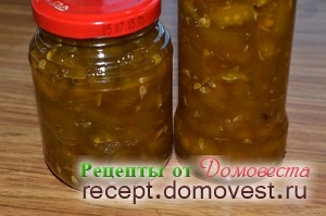 Jam készült uborka - receptek domovesta