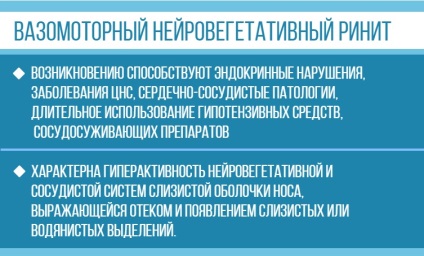 Vazomotoros rhinitis gyermekek - tünetek és kezelése a gyermek (ek) Vazomotoros rhinitis gyermekek - tünetek és kezelése a gyermek