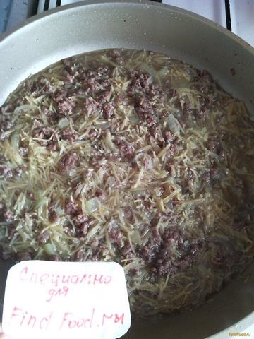 Cérnametélt darált hússal recept fényképpel (darált) Cérnametélt darált hússal recept képpel