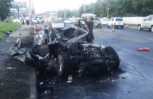 Harkovban, a rendőrség őrizetbe igényel gyanúsított fegyveres támadás egy taxis