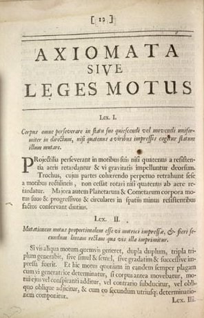 Newton (inerciális vonatkoztatási rendszer) Newton törvényei