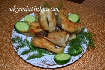 Fried tokhal - a recept egy fotó