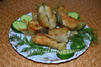 Fried tokhal - a recept egy fotó (fotók) Fried tokhal - a recept egy fotó