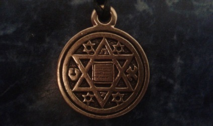 Ring Salamon szimbólum értéke egy kézzel nyomja, tetoválás, báj