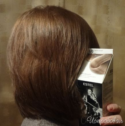 Відгук про фарба-догляд для волосся celebrity estel в цей раз трошки підвела (фото до і після)