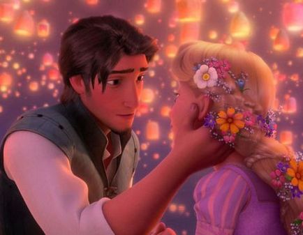 Panna młoda w stylu kreskówki okup „Rapunzel” (historia Rapunzel) wiano w stylu „Rapunzel” kreskówki
