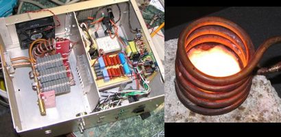 1000W chauffage par induction, Hackaday