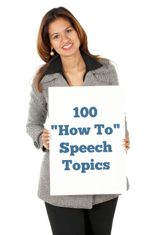 100 How To Speech Themen - Eine Liste des Ideen-