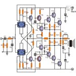 100w Transistor Power Amplifier Schematic Erfahren Sie, wie es zu bauen