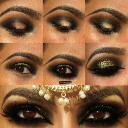 10 Die besten arabischen Augen Make-up-Tutorials mit Schritt für Schritt Tipps