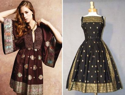 10 façons différentes d'utiliser la vieille saris en soie de votre maman