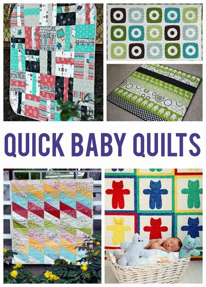 10 Easy Quilt bébé modèles qui recoudre rapide