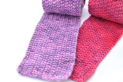 10 Easy écharpe tricot modèles pour débutants