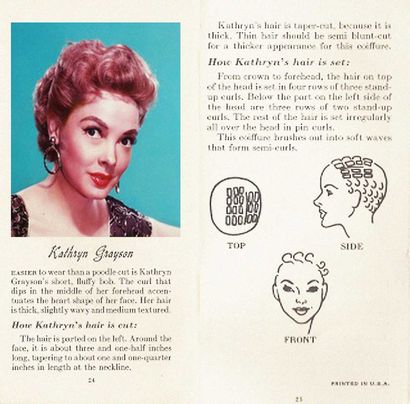 10 Coupes de cheveux d'Hollywood des années 50, Glamourdaze