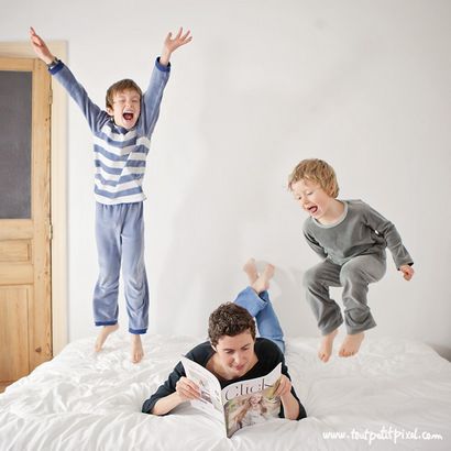 10 conseils simples pour photographier votre enfant de sauter sur le lit (conseils) 10 conseils simples pour photographier votre enfant de sauter sur le lit