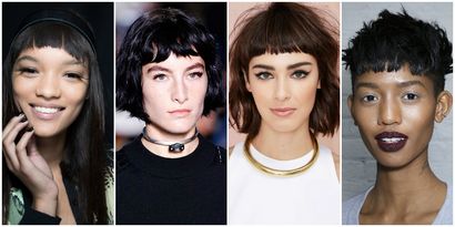 10 Tendance à court Coupes de cheveux avec une frange pour rafraîchir votre look