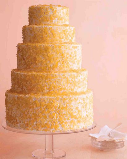 11 Idées de bricolage gâteau de mariage qui transformeront votre, Martha Mariages Tiers Stewart