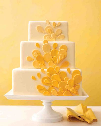 11 Idées de bricolage gâteau de mariage qui transformeront votre, Martha Mariages Tiers Stewart