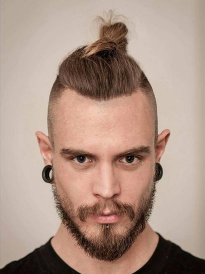 11 Manly Man Bun - Top Knot Combinaisons Coiffure