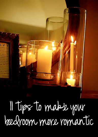 11 Tipps, um Ihr Schlafzimmer ein bisschen romantisch zu machen