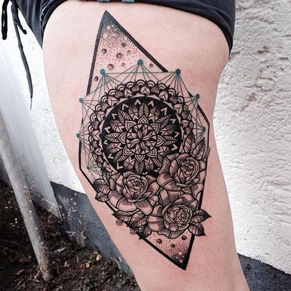 125 Mandala Tattoo Designs mit Bedeutungen - Wild Tattoo Art