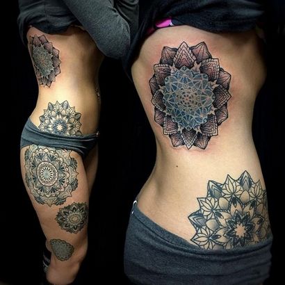 125 Mandala Tattoo Designs mit Bedeutungen - Wild Tattoo Art