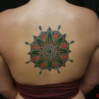 125 Mandala Tattoo Designs avec Meanings - Tattoo Art sauvage