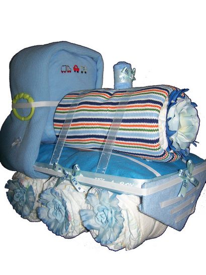 12 Couche Unique gâteaux (couche-culotte) 12 uniques Diaper Cakes