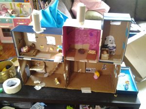 13 Carton Dollhouse plans, modèles Guide