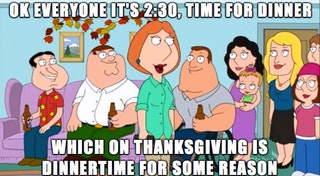 14 Thanksgiving-Memes, damit Sie überleben den Urlaub mit der Familie