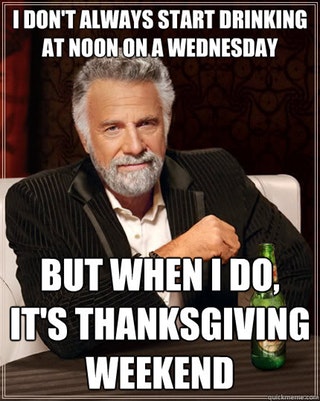 14 Thanksgiving-Memes, damit Sie überleben den Urlaub mit der Familie