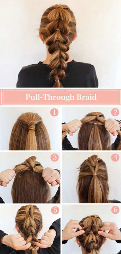 15 Adorable Français tresse Ponytails pour cheveux longs - POPULAIRES décotes