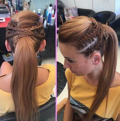 15 Entzückende Französisch Braid Ponytails für langes Haar - POPULAR Haircuts