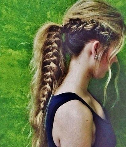 15 Entzückende Französisch Braid Ponytails für langes Haar - POPULAR Haircuts