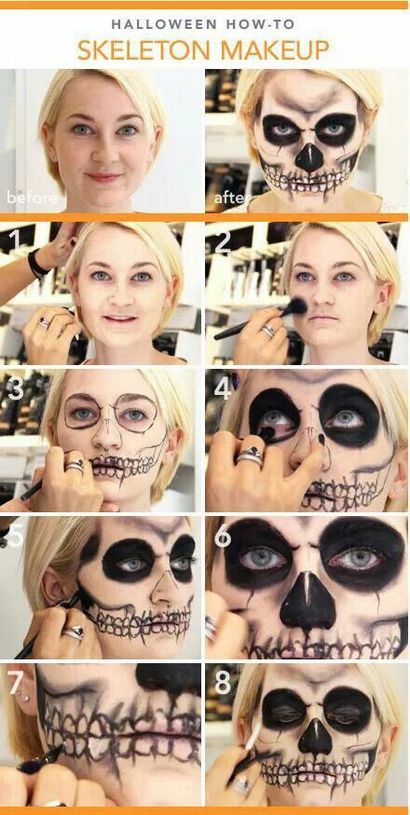 15 Creepy, Tutoriels de maquillage Scary Halloween pour votre costume