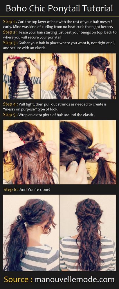 15 Haar Hacks & amp; Tutorials auf Pferdeschwanz Frisur-Ideen